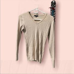 CHOCOLATE | 3/$15 Beige Long Sleeve